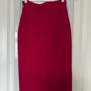 Amanda Uprichard Vibrant Pink Pencil Skirt